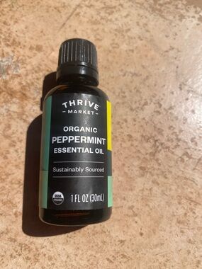 Organic Peppermint Essential Oil 1oz Thrive Market
